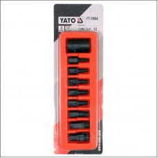 YT-10664 YATO Set biti de impact torx, cu adaptor ..